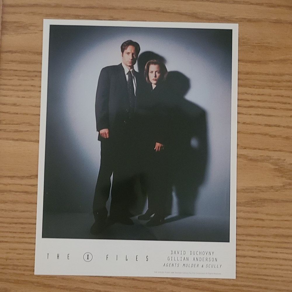 X-Files Mulder and Scully Photo